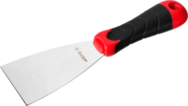 Шпатель ЗУБР &quot;МАСТЕР&quot;, профилированное нержавеющее полотно, 2к ручка, 60мм — Официальный партнер ЗУБР в России