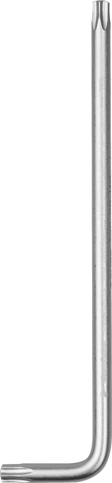 Ключ ЗУБР "ЭКСПЕРТ" имбусовый длинный, Cr-Mo, сатинированное покрытие, TORX, 15мм, 27452-15 фото 1 — Официальный партнер ЗУБР в России