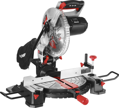 Пила торцовочная, ЗУБР ЗПТ-255-1800 ЛМ2, d= 255 x 30 мм, 1600 Вт, 5000 об/мин, лазер, удлинители стола — Официальный партнер ЗУБР в России