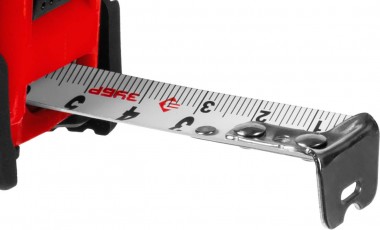 ЗУБР МАСТЕР 10м / 25мм рулетка с ударостойким обрезиненным корпусом, 34055-10-25_z02 — Официальный партнер ЗУБР в России