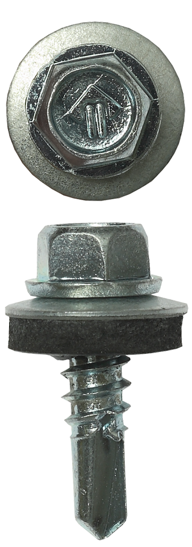 Саморезы СКМ кровельные, 75 х 5.5 мм, 800 шт, для металлических конструкций, ЗУБР Профессионал — Официальный партнер ЗУБР в России