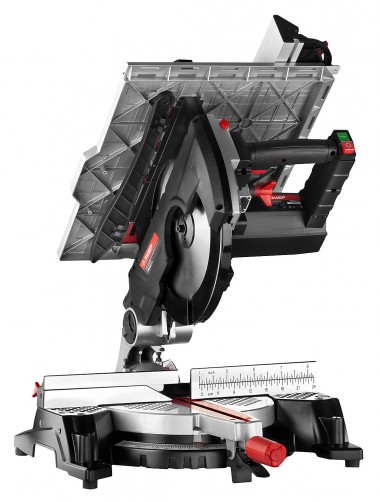 Пила торцовочная комбинированная, ЗУБР ЗПТК-305-1900, d= 305 x 30 мм, 1900Вт, 4200 об/мин, 90°- 85/180 мм, 45°- 55/125 мм — Официальный партнер ЗУБР в России