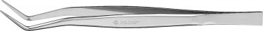 Пинцет ЗУБР д/электроники и точной механики, нерж. сталь, антимагнит, изогнутый, 160мм &mdash; Официальный партнер ЗУБР в России