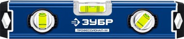Компактный усиленный магнитный уровень ЗУБР 230 мм, Профессионал-М 34581-023 &mdash; Официальный партнер ЗУБР в России