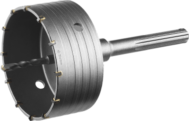 Коронка по бетону ЗУБР &quot;ПРОФЕССИОНАЛ&quot; с державкой SDS-Max, 125 мм — Официальный партнер ЗУБР в России