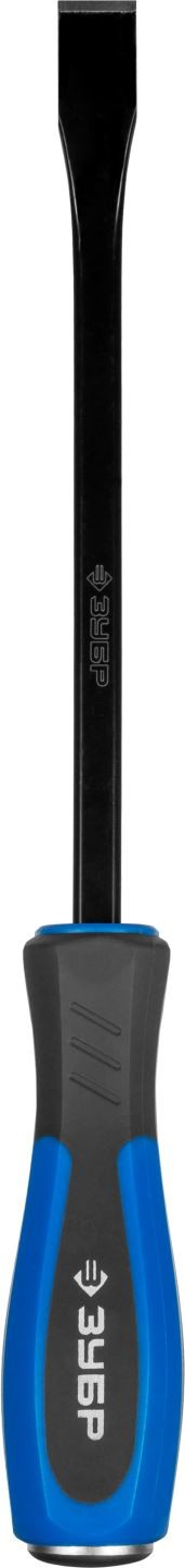 Монтировка слесарная ЗУБР 300 мм, сталь 45, двухкомпонентная рукоятка, 2162-300_z01 Профессионал — Официальный партнер ЗУБР в России