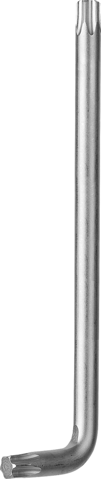 Ключ ЗУБР "ЭКСПЕРТ" имбусовый длинный, Cr-Mo, сатинированное покрытие, TORX, 30мм, 27452-30 фото 1 — Официальный партнер ЗУБР в России