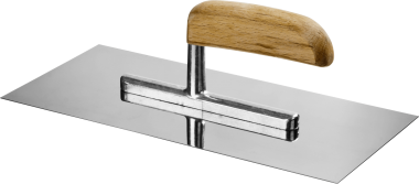 Гладилка ЗУБР &quot;ЭКСПЕРТ&quot; нержавеющая с деревянной буковой ручкой, 130х280мм, Профессионал, 0806_z01 — Официальный партнер ЗУБР в России