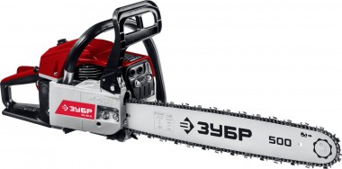 Пила цепная бензиновая, ЗУБР ПБЦ-М62-50, 62см3 (3,5 кВт), шина 50см, 11000 об/мин, ПБЦ-М62-50 — Официальный партнер ЗУБР в России