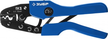 ПК-3 пресс-клещи для медных наконечников и гильз  0,5 - 10 мм. кв, ЗУБР серия «ПРОФЕССИОНАЛ» 45456-3 — Официальный партнер ЗУБР в России