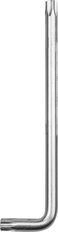 Ключ ЗУБР "ЭКСПЕРТ" имбусовый длинный, Cr-Mo, сатинированное покрытие, TORX, 40мм, 27452-40 фото 1 — Официальный партнер ЗУБР в России