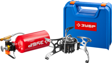 Горелка ЗУБР &quot;ЭКСПЕРТ&quot; туристическая мультитопливная, бензин или газ, в кейсе — Официальный партнер ЗУБР в России