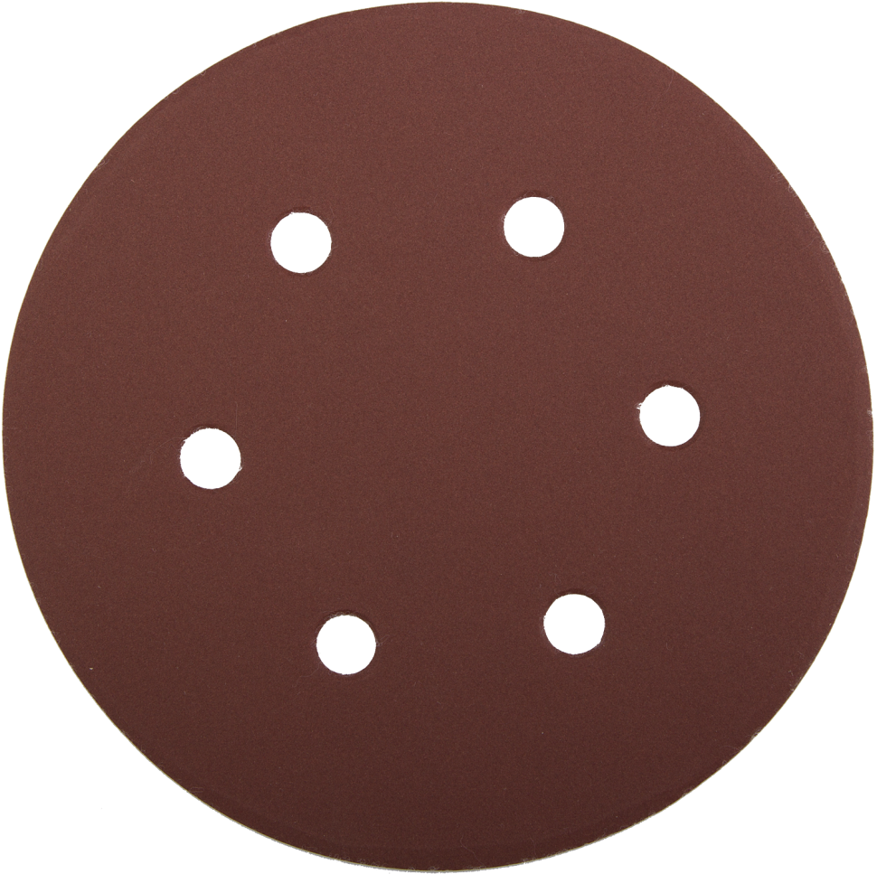 Круг шлифовальный ЗУБР "МАСТЕР" универсальный, из абразивной бумаги на велкро основе, 6 отверстий, Р120, 150мм, 5шт фото 1 &mdash; Официальный партнер ЗУБР в России