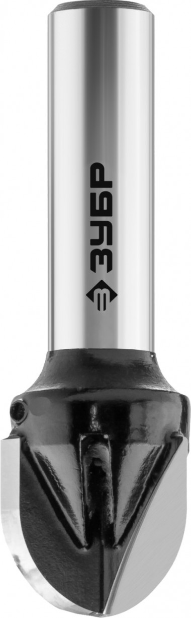 Фреза пазовая галтельная, D=15,8 мм, рабочая длина-13 мм, радиус-7,9 мм, хв.-8 мм, ЗУБР Профессионал — Официальный партнер ЗУБР в России