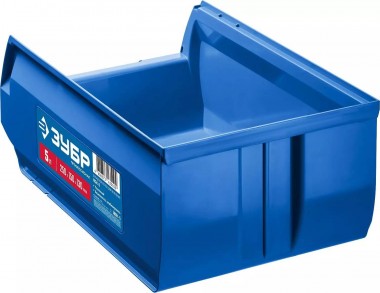 Лоток складской ЗУБР для хранения ЛСК-5, 250 Х 150 Х 130 мм, &quot;ПРОФЕССИОНАЛ&quot; 38061-5 — Официальный партнер ЗУБР в России