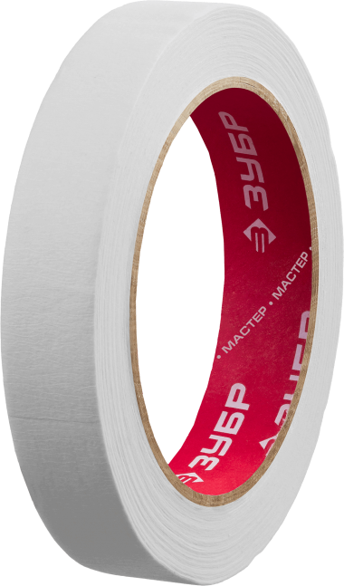 Малярная лента, креповая, 19мм х 50м, ЗУБР — Официальный партнер ЗУБР в России
