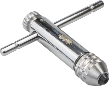 Метчикодержатель Т-образный, держатель с храповым механизмом и реверсом, М5-М12 L-110мм/ L-120мм, ЗУБР 28138-110_z01 — Официальный партнер ЗУБР в России