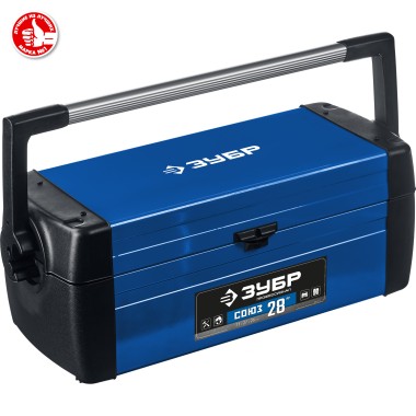 Ящик для инструмента &quot;СОЮЗ&quot; металлический, ЗУБР Профессионал — Официальный партнер ЗУБР в России