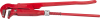 Ключ трубный рычажный ЗУБР "ПРОФЕССИОНАЛ", прямые губки, цельнокованый, Сr-V, № 1, 1" фото 1 — Официальный партнер ЗУБР в России