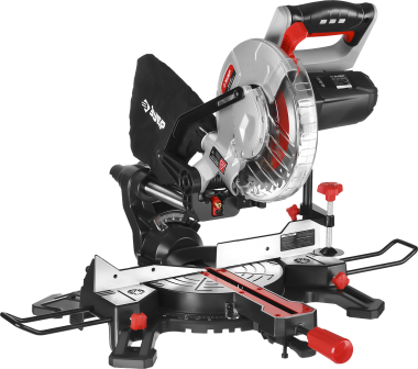 Пила торцовочная, ЗУБР ЗПТ-210-1600 ПЛ, d= 210 x 30 мм, 1600 Вт, 5000 об/мин, лазер, удлинители стола — Официальный партнер ЗУБР в России