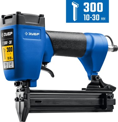 ЗУБР Т300-30 пневматический нейлер для гвоздей 18Ga, тип 300 (10-30 мм), Профессионал (31932) — Официальный партнер ЗУБР в России