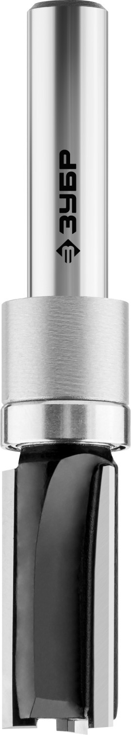 Фреза пазовая прямая с верхним подшипником, D=12,7 мм, рабочая длина-26 мм, хв.-8 мм, d-12,7 мм, ЗУБР Профессионал — Официальный партнер ЗУБР в России