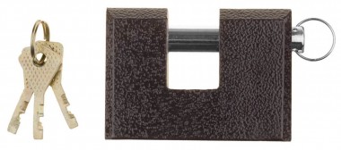 Замок ЗУБР &quot;МАСТЕР&quot; навесной, усиленный, дисковый механизм секрета, ключ 7 PIN, дужка d-14мм, 90мм 3720-3_z01 — Официальный партнер ЗУБР в России