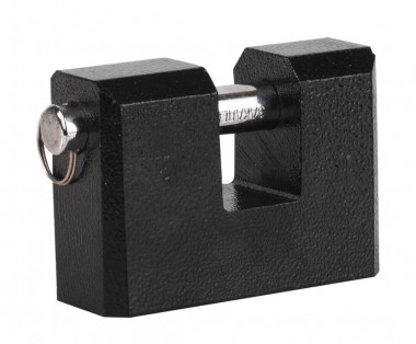 Замок ЗУБР &quot;МАСТЕР&quot; навесной, усиленный, дисковый механизм секрета, ключ 7 PIN, дужка d-14мм, 90мм 3720-3_z01 — Официальный партнер ЗУБР в России