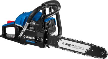 Пила цепная бензиновая, ЗУБР Профессионал ПБЦ-450 40П, хромир. цилиндр, праймер, 45 см3 (1.8 кВт), шина 400 мм, 10800 об/мин — Официальный партнер ЗУБР в России