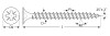 Саморезы СУ-Ж универсальные, 15 x 4.0 мм, 30 шт, желтый цинк, ЗУБР фото 2 — Официальный партнер ЗУБР в России