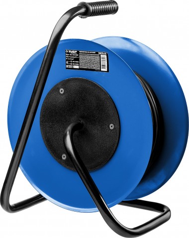 КГ 325 удлинитель на катушке, 50 м, 4000 Вт, 4 гнезда, IP44, КГ 3х2,5 кв мм, ЗУБР Профессионал — Официальный партнер ЗУБР в России