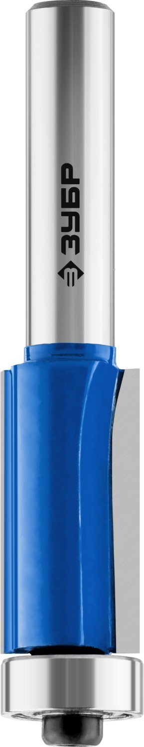 Фреза кромочная с нижним подшипником, D= 9,5мм, рабочая длина-13мм, хв.-8мм, d-9,5мм, ЗУБР Профессионал — Официальный партнер ЗУБР в России