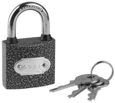 Замок ЗУБР &quot;МАСТЕР&quot; навесной, металлический корпус, закаленная дужка, 38мм — Официальный партнер ЗУБР в России