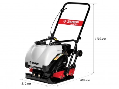 Виброплита бензиновая, двигатель Honda ЗВПБ-15 АХ, серия «ПРОФЕССИОНАЛ» ЗУБР — Официальный партнер ЗУБР в России