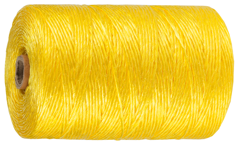 Шпагат ЗУБР многоцелевой полипропиленовый, желтый, d=1,8 мм, 500 м, 50 кгс, 1,2 ктекс фото 1 — Официальный партнер ЗУБР в России