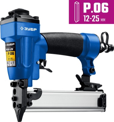 ЗУБР P0.6-25, пневматический нейлер для шпилек 23Ga, тип P0.6 (12-25 мм), Профессионал (31936) — Официальный партнер ЗУБР в России