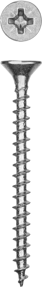 Саморезы СУ-Б универсальные, 40 x 3.5 мм, 8 000 шт, белый цинк, ЗУБР фото 1 — Официальный партнер ЗУБР в России