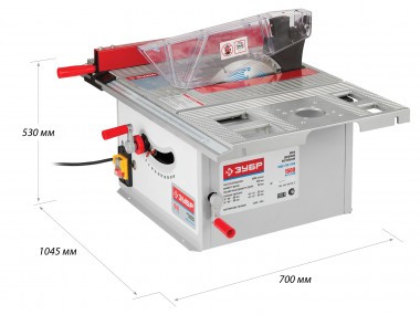 Пила настольная, ЗУБР ЗПДС-255-1500, 4500об/мин, 250х30 мм, 1500 Вт — Официальный партнер ЗУБР в России
