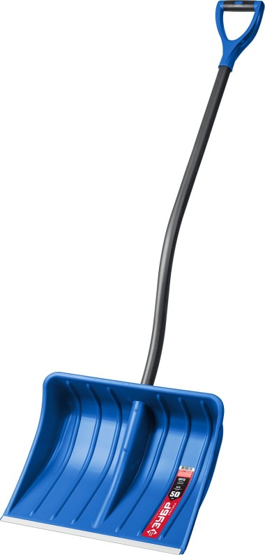 ЗУБР АРКТИКА, снеговая лопата, стальной черенок, пластиковый ковш 500мм (39918) Профессионал — Официальный партнер ЗУБР в России