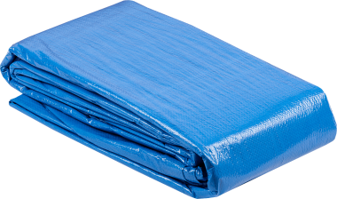 Тент-полотно ЗУБР &quot;МАСТЕР&quot; универсальный, из тканого полимера плотностью 75 г/м3, с люверсами, водонепроницаемый, 6мх8м — Официальный партнер ЗУБР в России