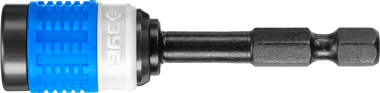 Адаптер для бит ЗУБР &quot;ПРОФИ&quot; для ударных шуруповертов, хвостовик E 1/4&quot;, торсионный, 60мм — Официальный партнер ЗУБР в России