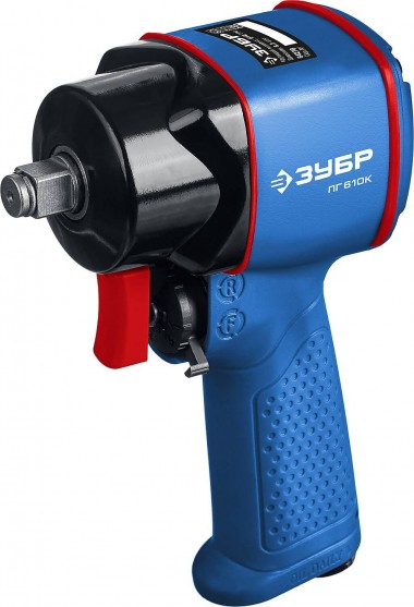 ЗУБР ПГ-610К, 1/2″, 610 Н·м, ударный пневматический гайковерт, Профессионал (64270)+M675 — Официальный партнер ЗУБР в России