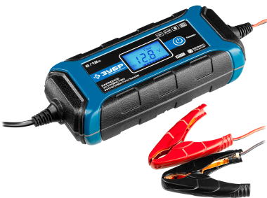 Зарядное устройство  6 В/12 В, 4 А, автомат, IP65, AGM, GEL, WET,  ЗУБР Профессионал — Официальный партнер ЗУБР в России