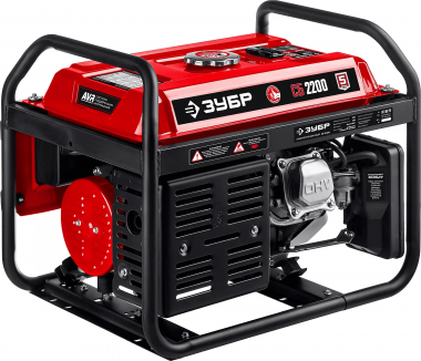 Бензиновый генератор, 2200 Вт, ЗУБР &quot;МАСТЕР&quot; СБ-2200 — Официальный партнер ЗУБР в России