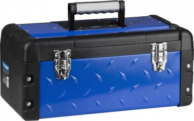 Ящик для инструмента ЗУБР "СПЕЦ-18" металлический, 18", 470x240x215мм Профессионал 38155-18_z01 &mdash; Официальный партнер ЗУБР в России