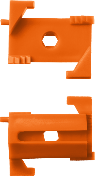 Система крепления штукатурных маяков ЗУБР ВИНТ-50, 50 шт. — Официальный партнер ЗУБР в России