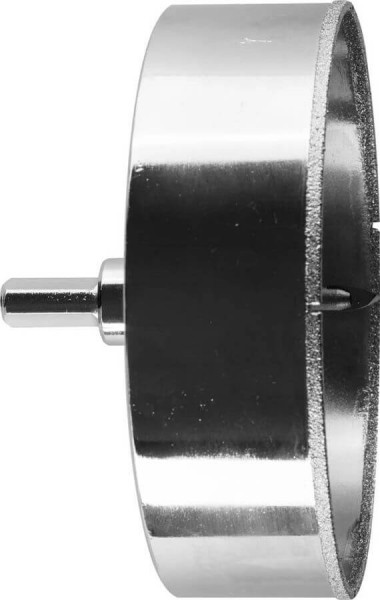 Коронка алмазная по кафелю и стеклу, d=120 мм, зерно Р 60, в сборе с центрирующим сверлом и имбусовым ключом, ЗУБР Профессионал 29850-120 — Официальный партнер ЗУБР в России