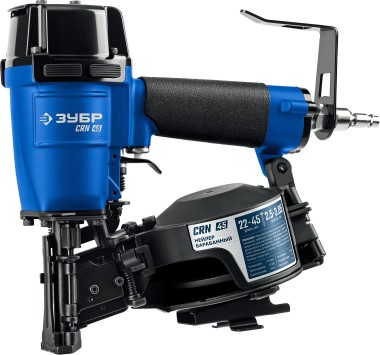 ЗУБР  CRN-45, пневматический кровельный нейлер для барабанных гвоздей ЗУБР CRN (22-45 мм), Профессионал (31920) — Официальный партнер ЗУБР в России
