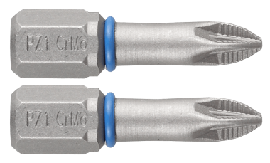 Биты ЗУБР &quot;ЭКСПЕРТ&quot; торсионные кованые, обточенные, хромомолибденовая сталь, тип хвостовика C 1/4&quot;, PZ1, 25мм, 2шт — Официальный партнер ЗУБР в России