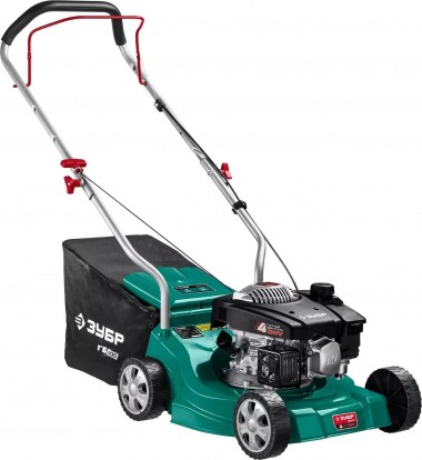 Газонокосилка бензиновая ГБ-400 ЗУБР, 400мм, 130см3, 2.6кВт, 4 ступеней кошения (30-65мм), 35л травосборник — Официальный партнер ЗУБР в России